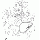 VL1500 Boulevard C90 Side cover (model k6 / k7)