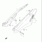 DL650 V-STROM Seat tail cover (model k5)