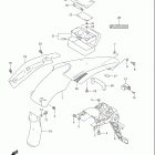 DR-Z400SM Rear fender (model k7)