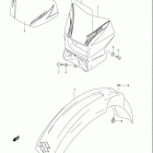 DR-Z400SM Front fender (model k7)