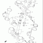 DR-Z400SM Front fork bracket (model k5 / k6)