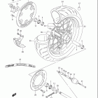 DR-Z400SM Rear wheel (model k7)