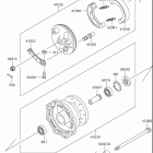 DR-Z110 Передняя ступица
