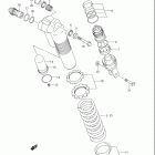 RM-Z450 Rear shock absorber (model k7)
