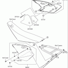 RM-Z250 2005 БОКОВАЯ КРЫШКА