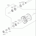 RM-Z250 2005 Передняя ступица