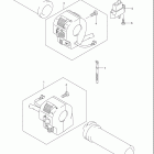 VS800GL INTRUDER Boulevard S50 Handle switch (model k4)
