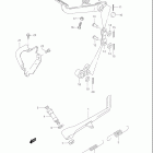 VS800GL INTRUDER Boulevard S50 Prop stand - rear brake