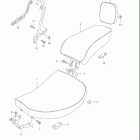 VS800GL INTRUDER Boulevard S50 Seat (model k1 / k2 / k3 / k4)
