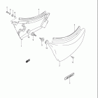 VS800GL INTRUDER Boulevard S50 Frame cover (model k5)