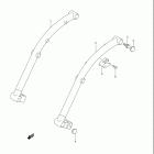 VS800GL INTRUDER Boulevard S50 Frame handle grip (model k5)