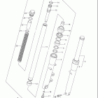 VS800GL INTRUDER Boulevard S50 Front damper (model k1 / k2 / k3 / k4)