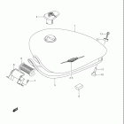 VS800GL INTRUDER Boulevard S50 Топливный бак (модель K5)