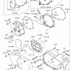 VZ1600 MARAUDER  Boulevard M95 E33 Left engine cover