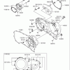 VZ1600 MARAUDER  Boulevard M95 E33 Right engine cover