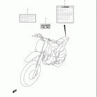 DR-Z125,L Наклейки