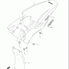 DR-Z125,L Rear fender (model k7)