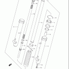 DR-Z125,L Front damper (dr-z125k3 / k4 / k5 / k6 / k7)
