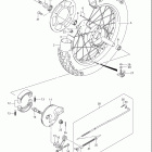 DR-Z125,L Rear wheel (dr-z125k3)
