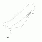 DR-Z125,L Seat (model k5 / k6 / k7)