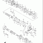 DR-Z125,L ТРАНСМИССИЯ