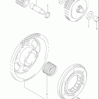 DR-Z400S Муфта стартера