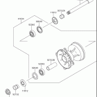 RM-Z250 Передняя ступица