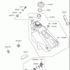 RM-Z250 ТОПЛИВНЫЙ БАК