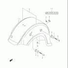 VL800,Z VOLUSIA ; C50,T,Z Rear fender (model k5)