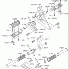 VZ1600 MARAUDER ,M95, E33 Подножки