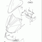 DL1000 Cowling body (model k2 / k3)