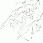 GSX1300R,Z HAYABUSA Frame cover (model k2)
