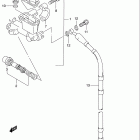 RM125 Front master cylinder (model t / v / w)