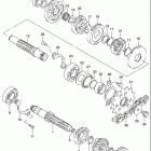 DR200SE ТРАНСМИССИЯ