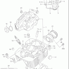 DR125SE ГОЛОВКА ЦИЛИНДРА