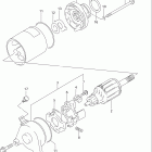 DR125SE ПУСКОВОЙ ЭЛЕКТРОДВИГАТЕЛЬ
