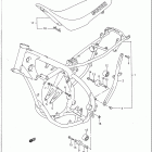 RM125 Frame - seat