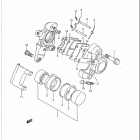 VS1400GLP Rear caliper (model p / r / s)