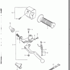 GN250 1985, 1988 Left handle switch