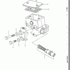 GN250 1985, 1988 Master cylinder (model j)