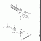 GN250 1985, 1988 Right handle switch (model j)