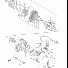 GSX-R1100 1986-1988 Alternator (model j)