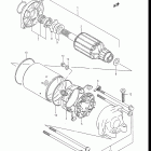 GSX-R1100 1986-1988 ПУСКОВОЙ ЭЛЕКТРОДВИГАТЕЛЬ