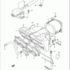 GSX-R750 1988-1990 Air cleaner (model l