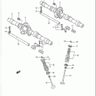 GSX-R750 1988-1990 Cam shaft - valve (model j / k)