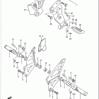 GSX-R750 1988-1990 Подножки