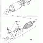 GSX-R750 1988-1990 ПУСКОВОЙ ЭЛЕКТРОДВИГАТЕЛЬ