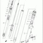 GSX-R750 1988-1990 Front damper (model k / l)