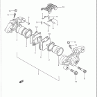 GSX1100F 1988-1993 Rear calipers (model j / k / l / m / n)