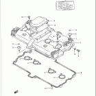 GSX1100F 1988-1993 Крышка головки цилиндров